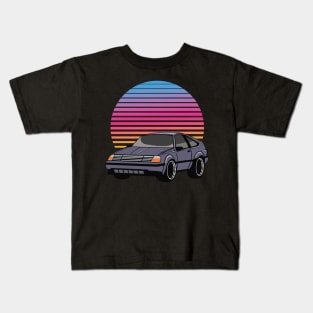 Sunset Toyota Celica Kids T-Shirt
